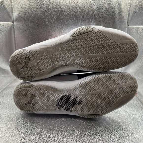 Size 6C Puma BMW MMS R-Cat Machina White Blue Red Mens Lace-Up Motorsport Shoe - Picture 10 of 10